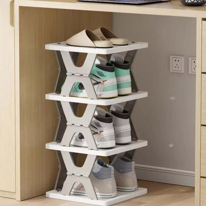 Multifunctional 6-Tier Storage Rack | Vertical Space Saver Shelf Organizer
