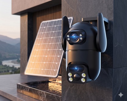 “Best Solar Security Camera in UAE – Wireless Outdoor CCTV with Motion Sensor & Night Vision”