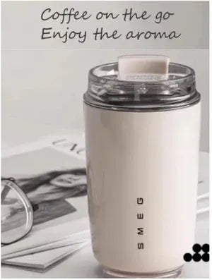 “Best Insulated Tumbler Mug in UAE – SMEG Stainless Steel Travel Cup for Hot & Cold Drinks”