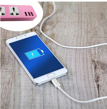 Universal Power Extension with USB Ports – Smart Charging Multi Socket Board