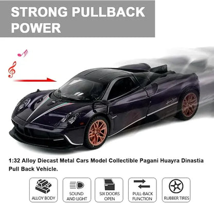 Pagani Huayra Miniature Car Model – Diecast Alloy Sports Car Toy for Collection