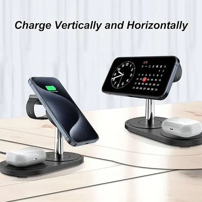 Universal Multifunction Charging Station – No Cables Needed