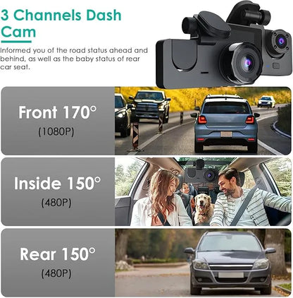 Car DVR Dash Camera – HD Video Recorder with Motion Detection & Night Vision