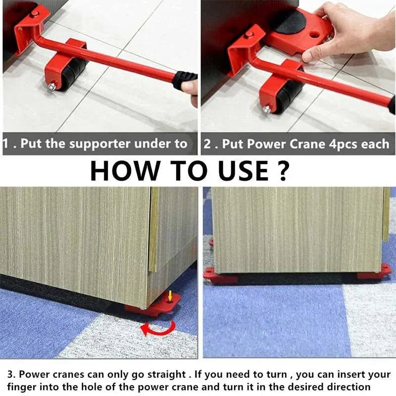 Best Heavy Duty Furniture Mover with Wheels for Home & Office