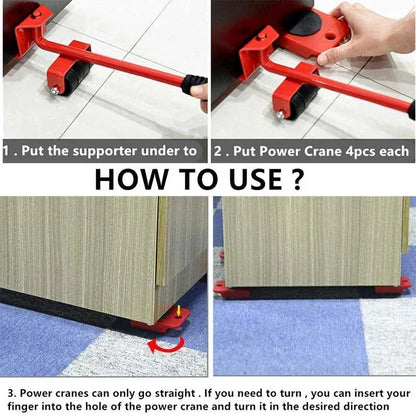 Best Heavy Duty Furniture Mover with Wheels for Home & Office