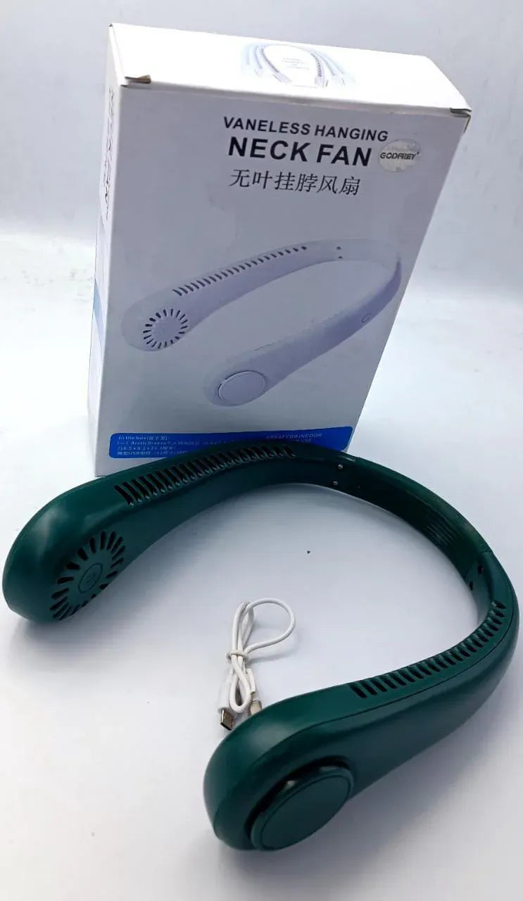 Best Vaneless Neck Hanging Fan for Summer | Quiet & Portable
