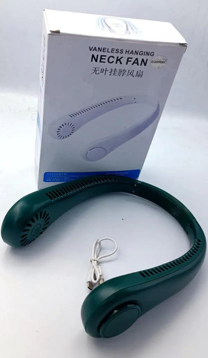 Best Vaneless Neck Hanging Fan for Summer | Quiet & Portable