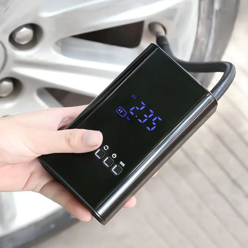“Best Tire Inflator Air Pump in UAE – Portable Digital Car Air Compressor with Fast Inflation”